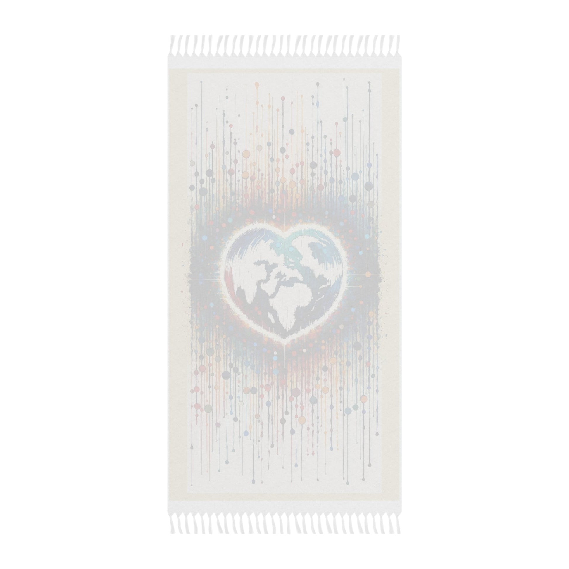 Heartbeats Synchronizing Peace Boho Beach Cloth - ATUH.ART