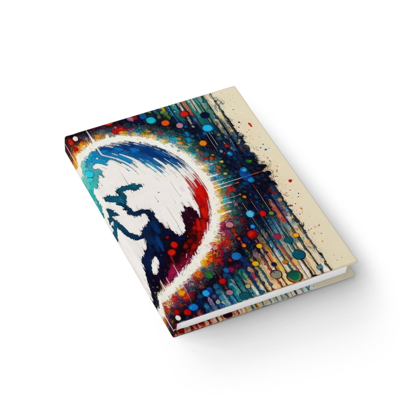 Heartbeats Synchronizing Peace Journal - Blank - ATUH.ART