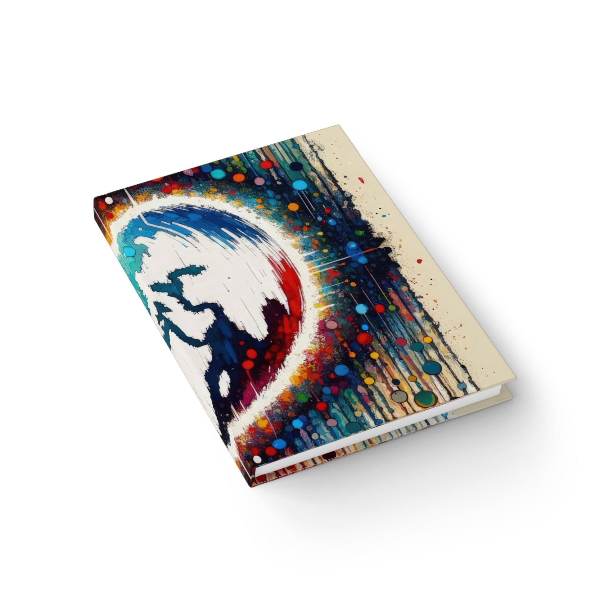 Heartbeats Synchronizing Peace Journal - Blank - ATUH.ART