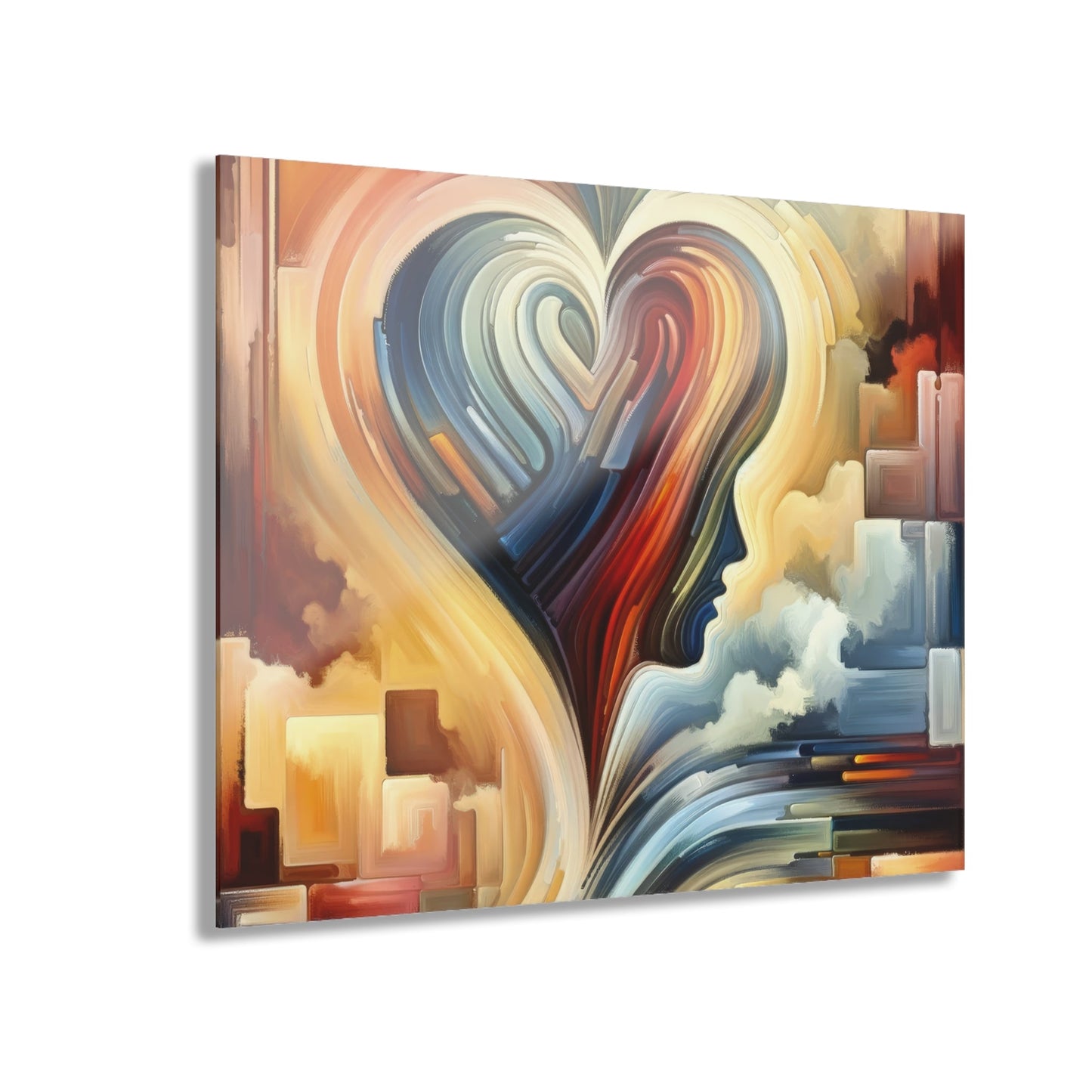 Heartfelt Lexicon Unity Acrylic Prints (French Cleat Hanging) - ATUH.ART