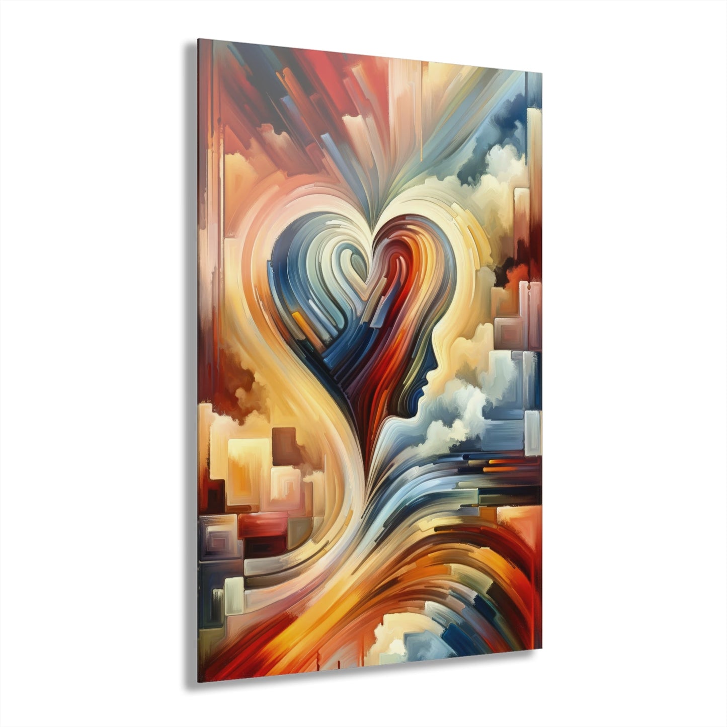 Heartfelt Lexicon Unity Acrylic Prints (French Cleat Hanging) - ATUH.ART