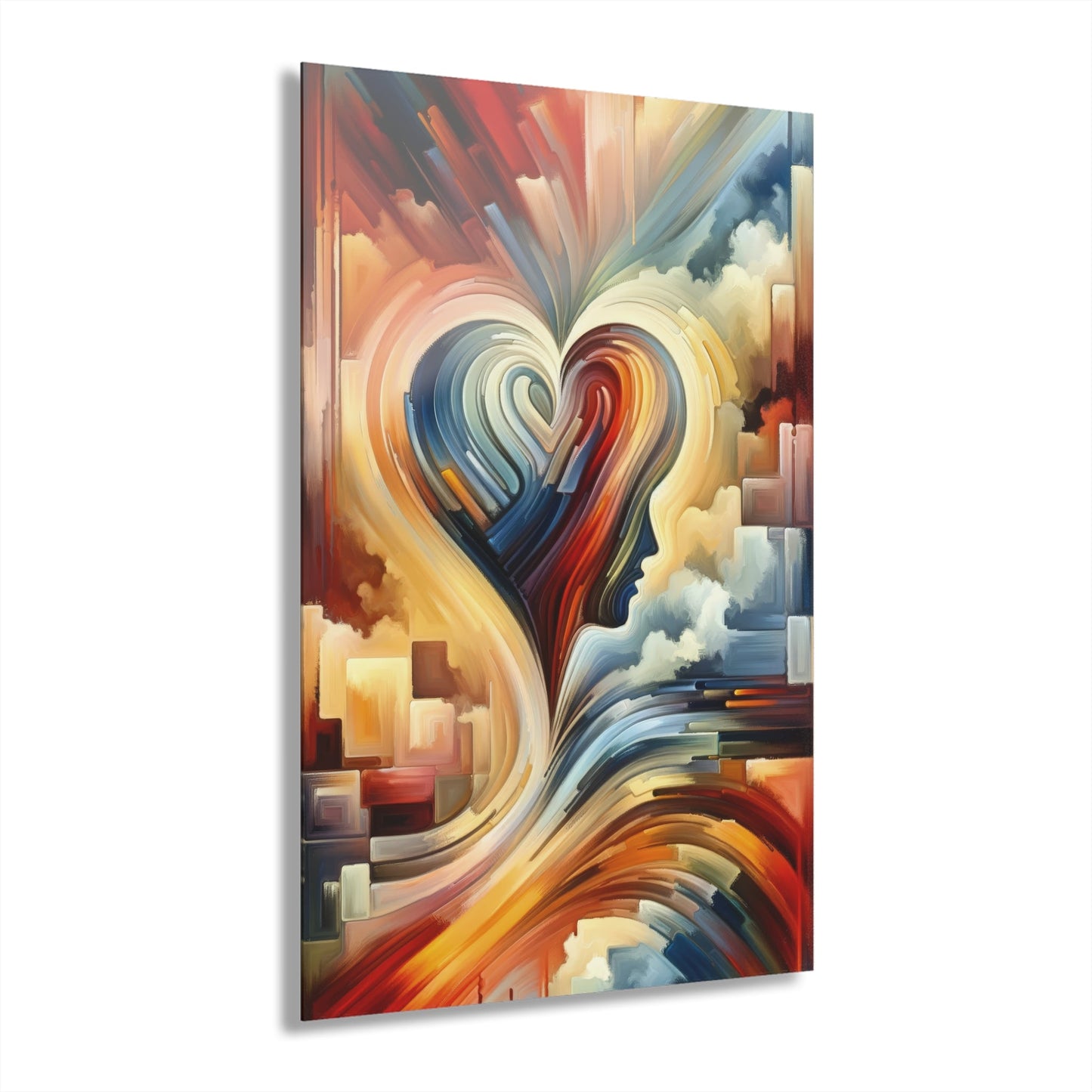 Heartfelt Lexicon Unity Acrylic Prints (French Cleat Hanging) - ATUH.ART