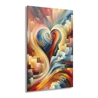 Heartfelt Lexicon Unity Acrylic Prints (French Cleat Hanging) - ATUH.ART