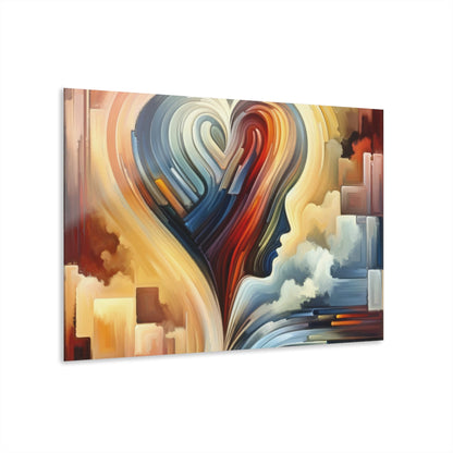 Heartfelt Lexicon Unity Acrylic Prints (French Cleat Hanging) - ATUH.ART