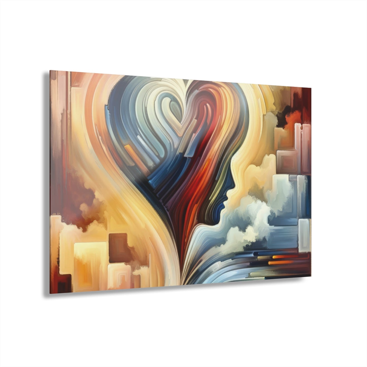 Heartfelt Lexicon Unity Acrylic Prints (French Cleat Hanging) - ATUH.ART