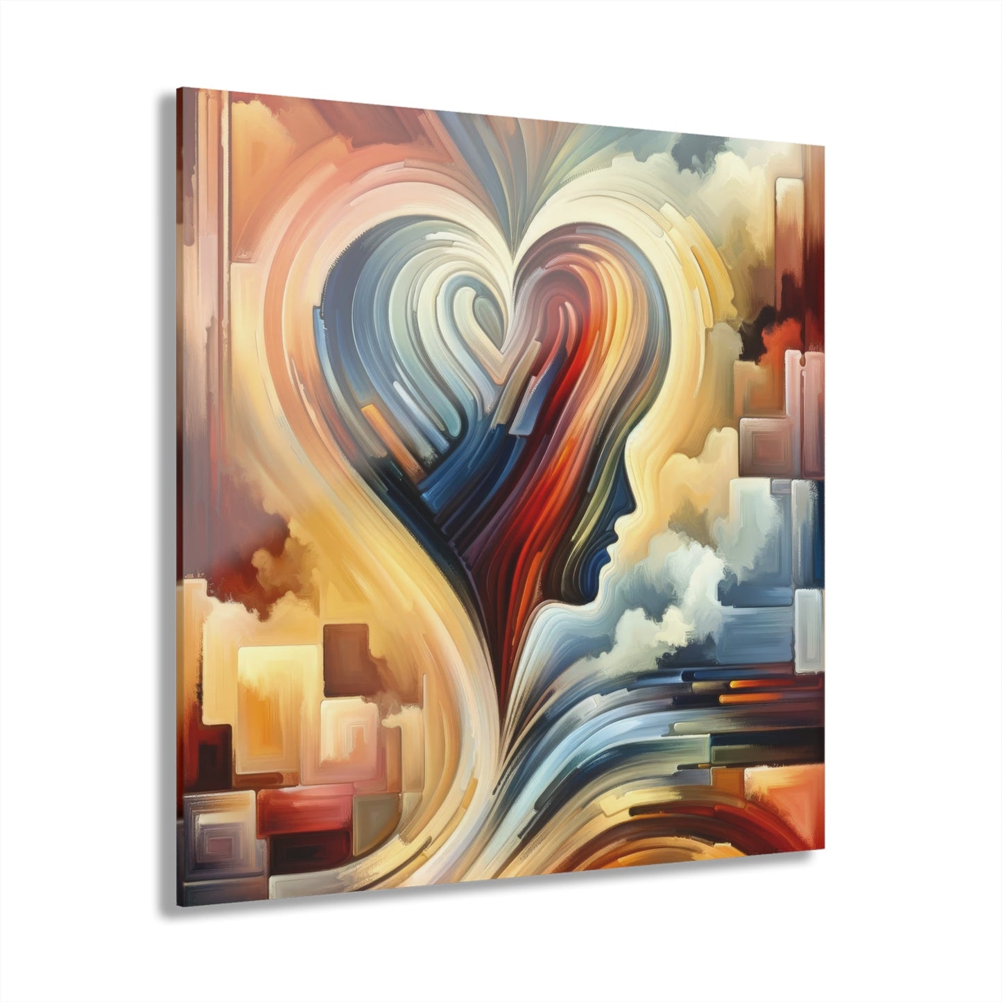 Heartfelt Lexicon Unity Acrylic Prints (French Cleat Hanging) - ATUH.ART