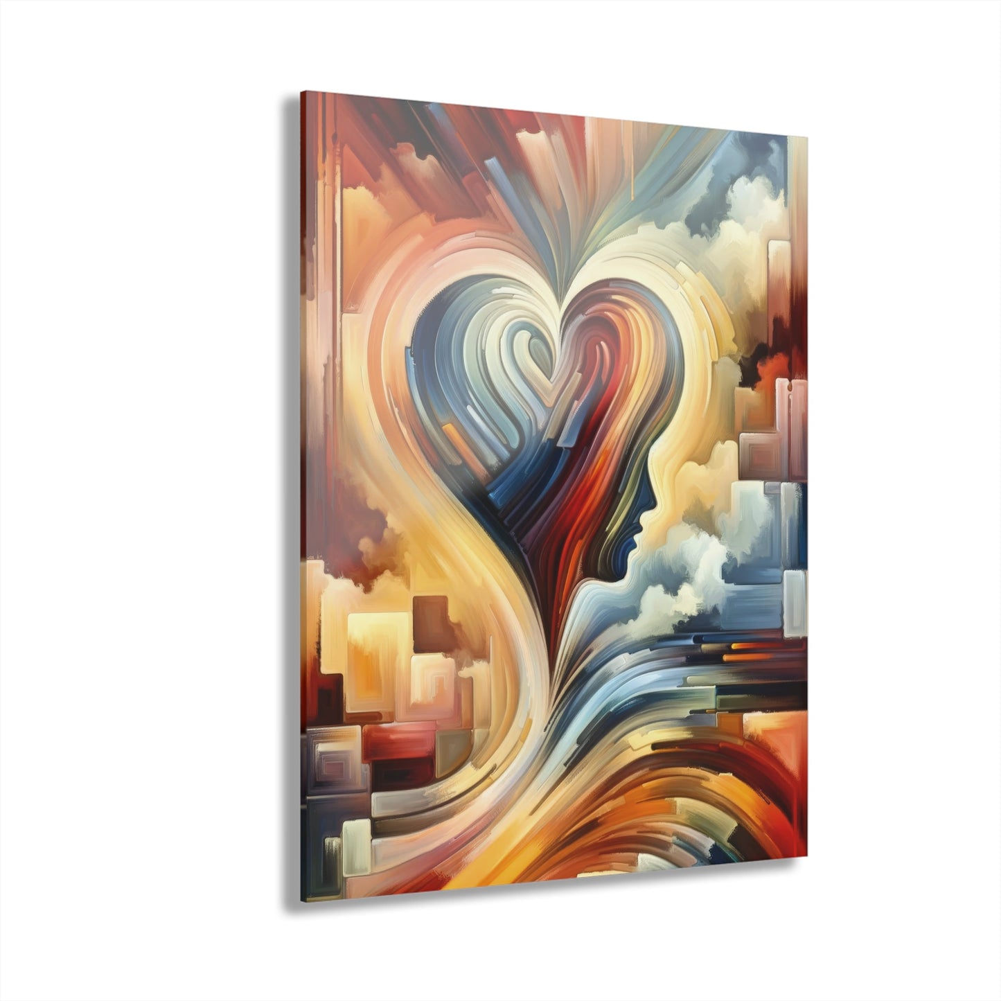 Heartfelt Lexicon Unity Acrylic Prints (French Cleat Hanging) - ATUH.ART