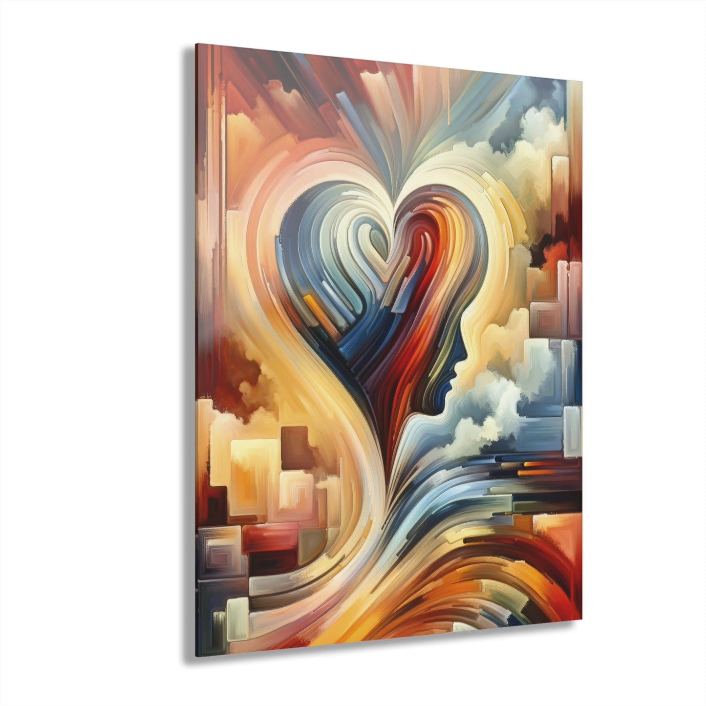 Heartfelt Lexicon Unity Acrylic Prints (French Cleat Hanging) - ATUH.ART