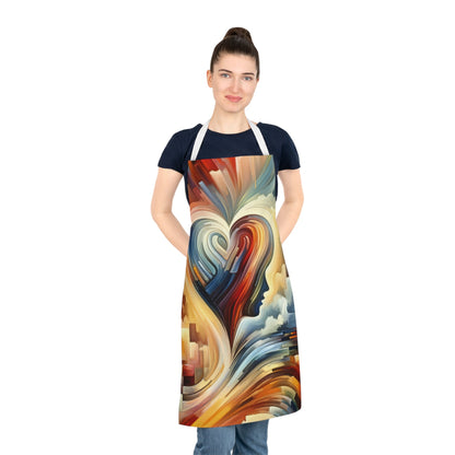 Heartfelt Lexicon Unity Adult Apron (AOP) - ATUH.ART