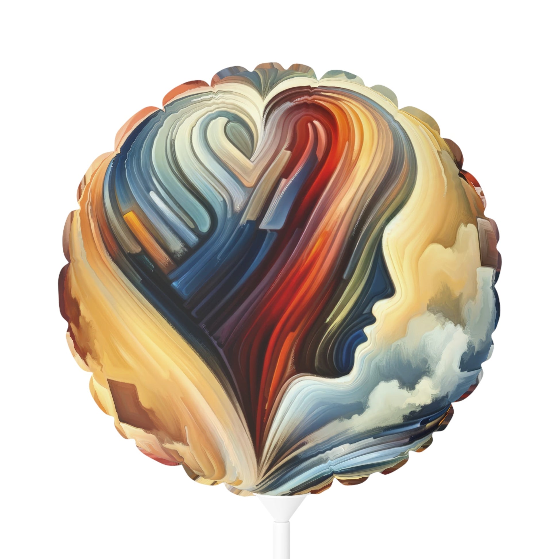 Heartfelt Lexicon Unity Balloon (Round and Heart-shaped), 11" - ATUH.ART