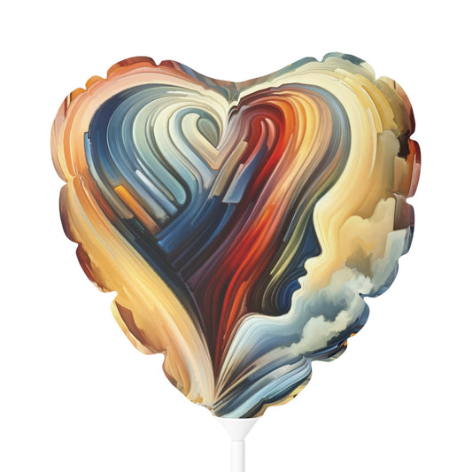 Heartfelt Lexicon Unity Balloon (Round and Heart-shaped), 11" - ATUH.ART