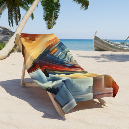 Heartfelt Lexicon Unity Beach Towel - ATUH.ART