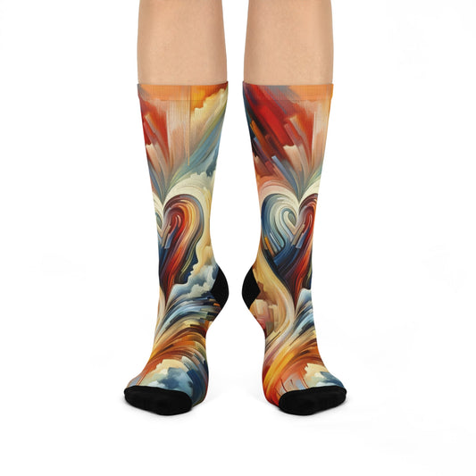 Heartfelt Lexicon Unity Cushioned Crew Socks - ATUH.ART