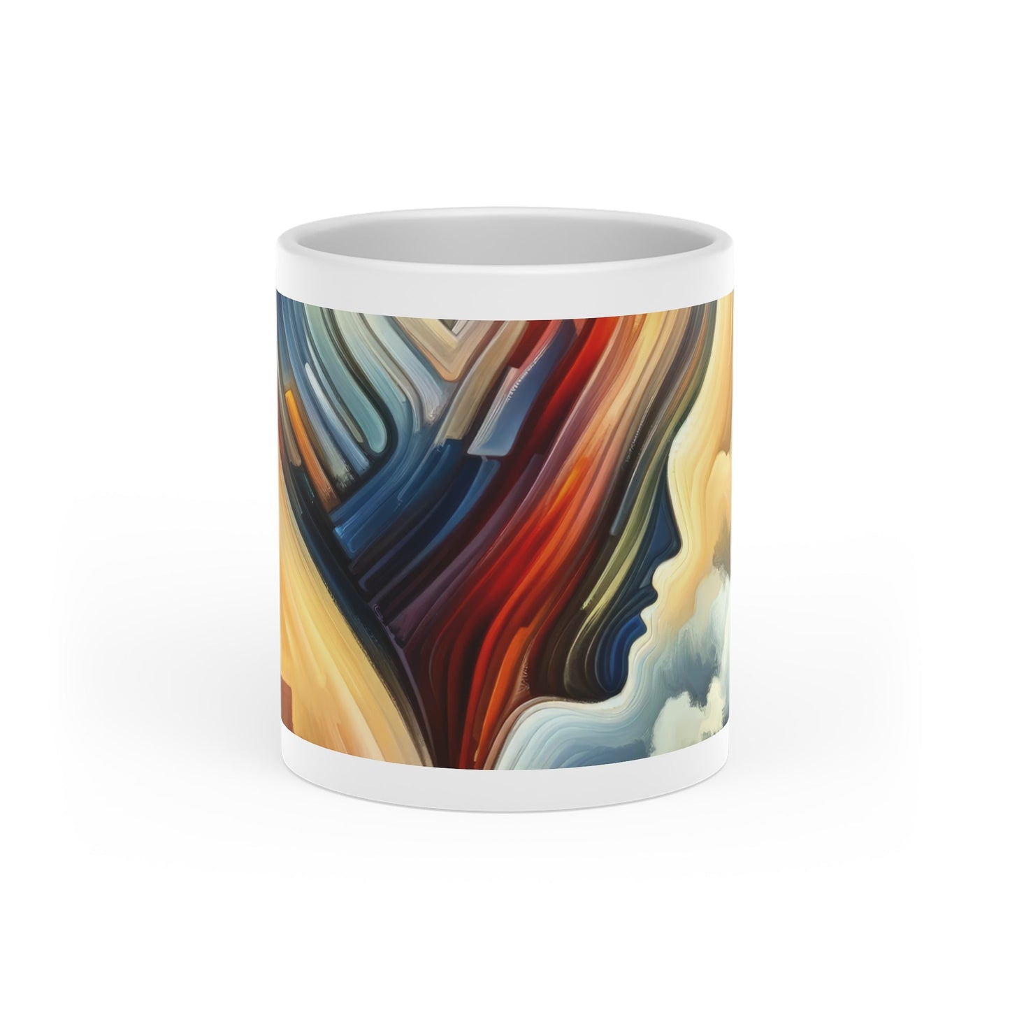 Heartfelt Lexicon Unity Heart-Shaped Mug - ATUH.ART