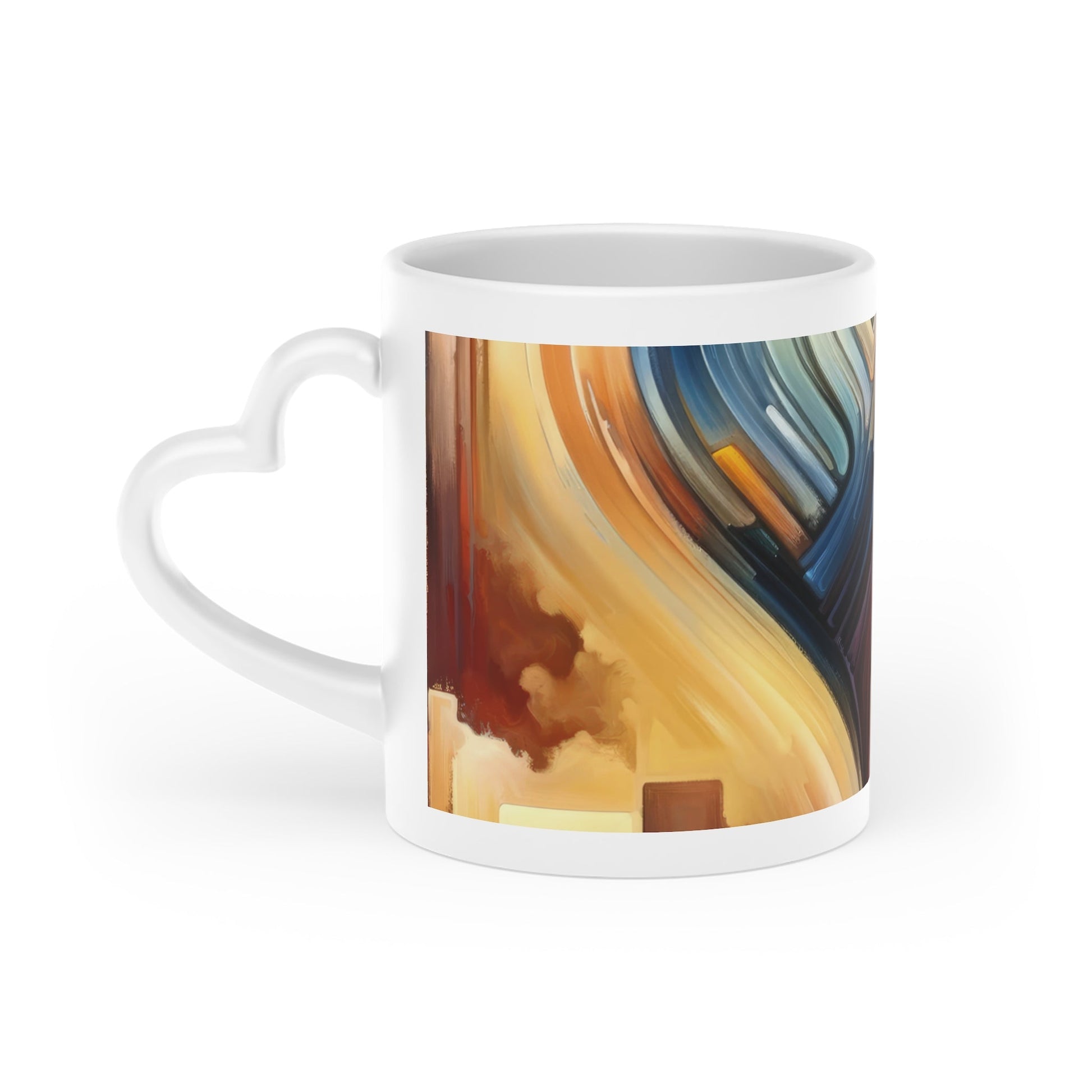 Heartfelt Lexicon Unity Heart-Shaped Mug - ATUH.ART