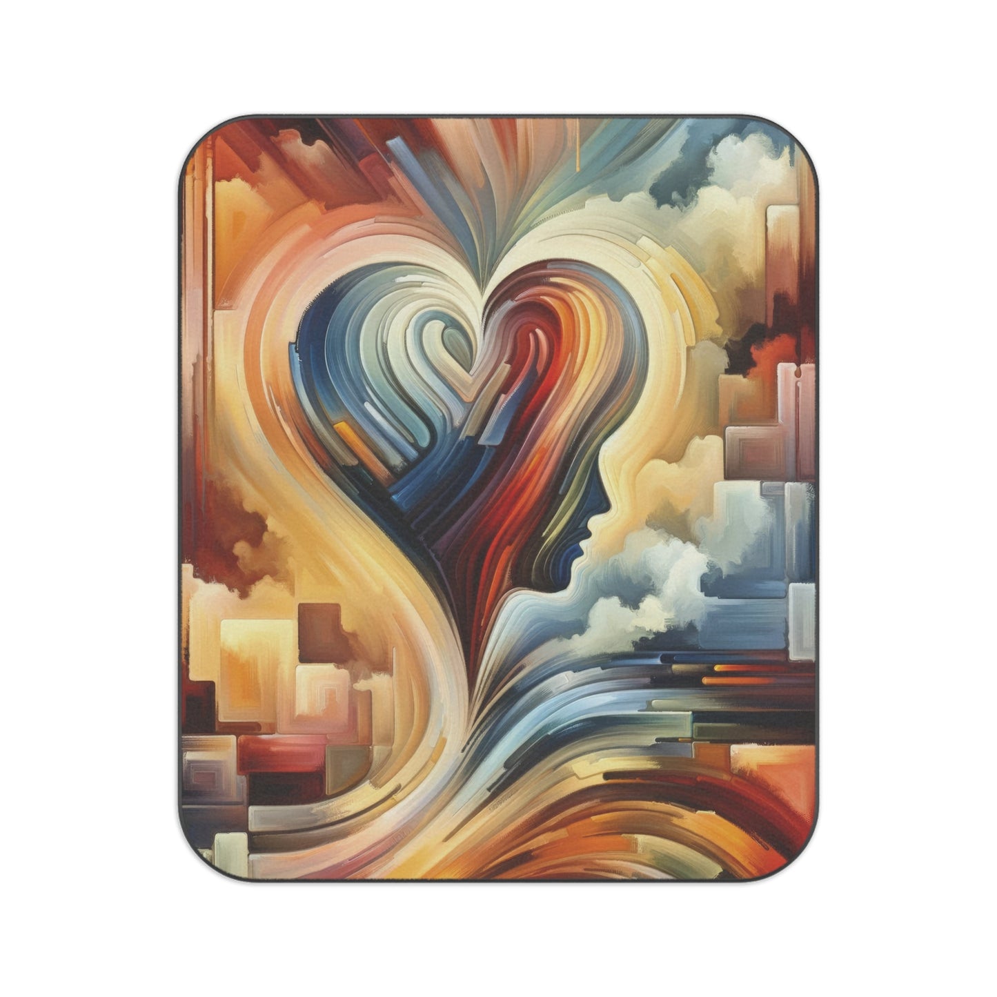 Heartfelt Lexicon Unity Picnic Blanket - ATUH.ART
