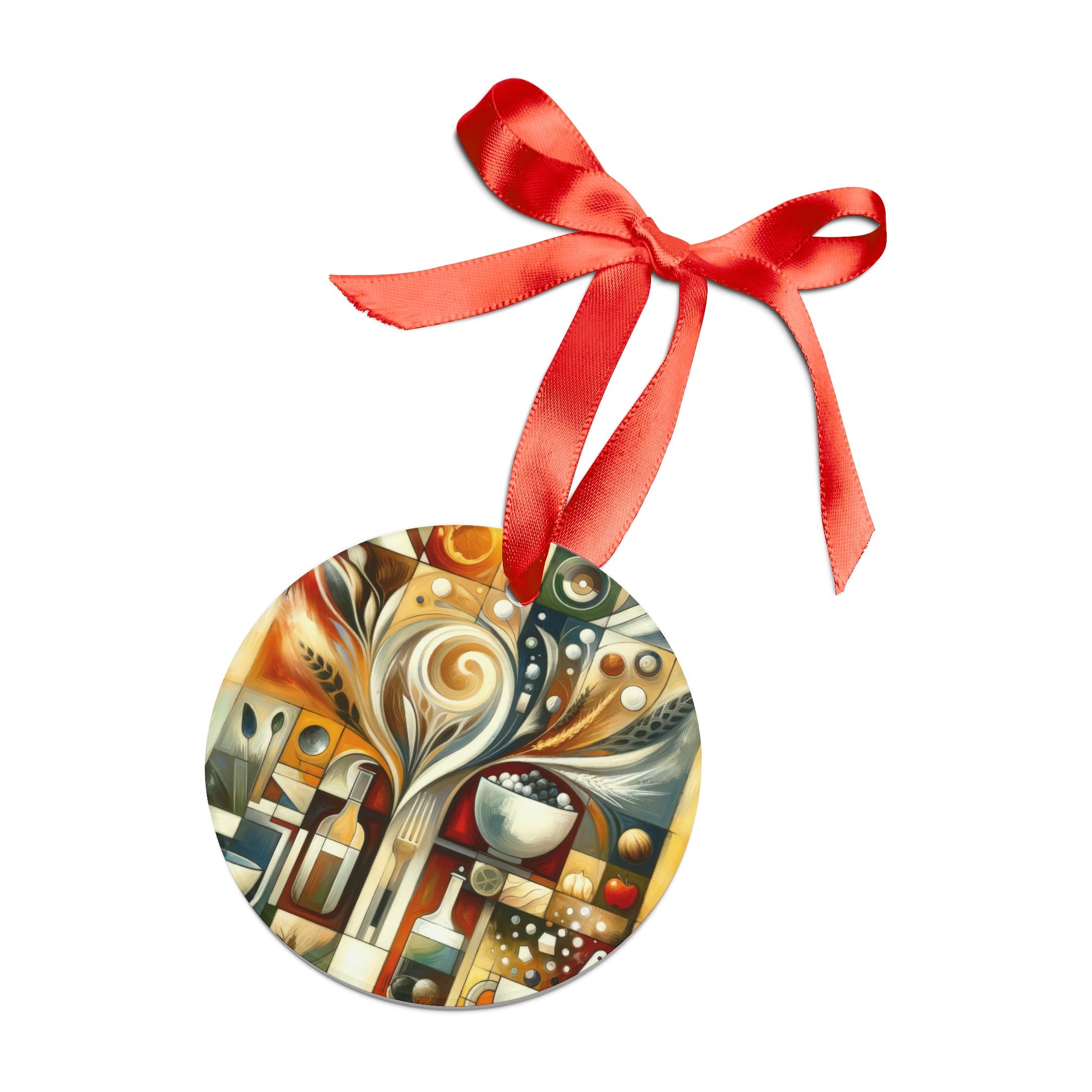 Hearth Health Harmony Acrylic Ornament with Ribbon - ATUH.ART