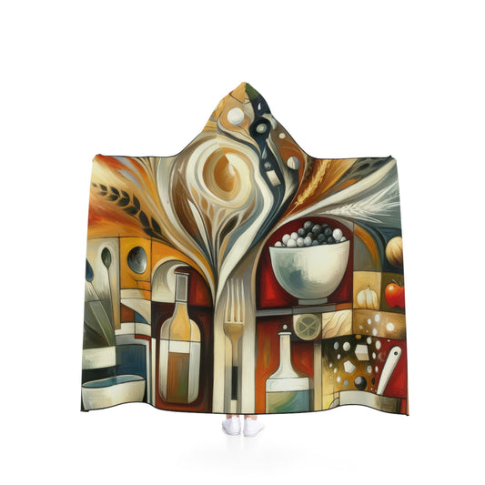Hearth Health Harmony Hooded Blanket - ATUH.ART