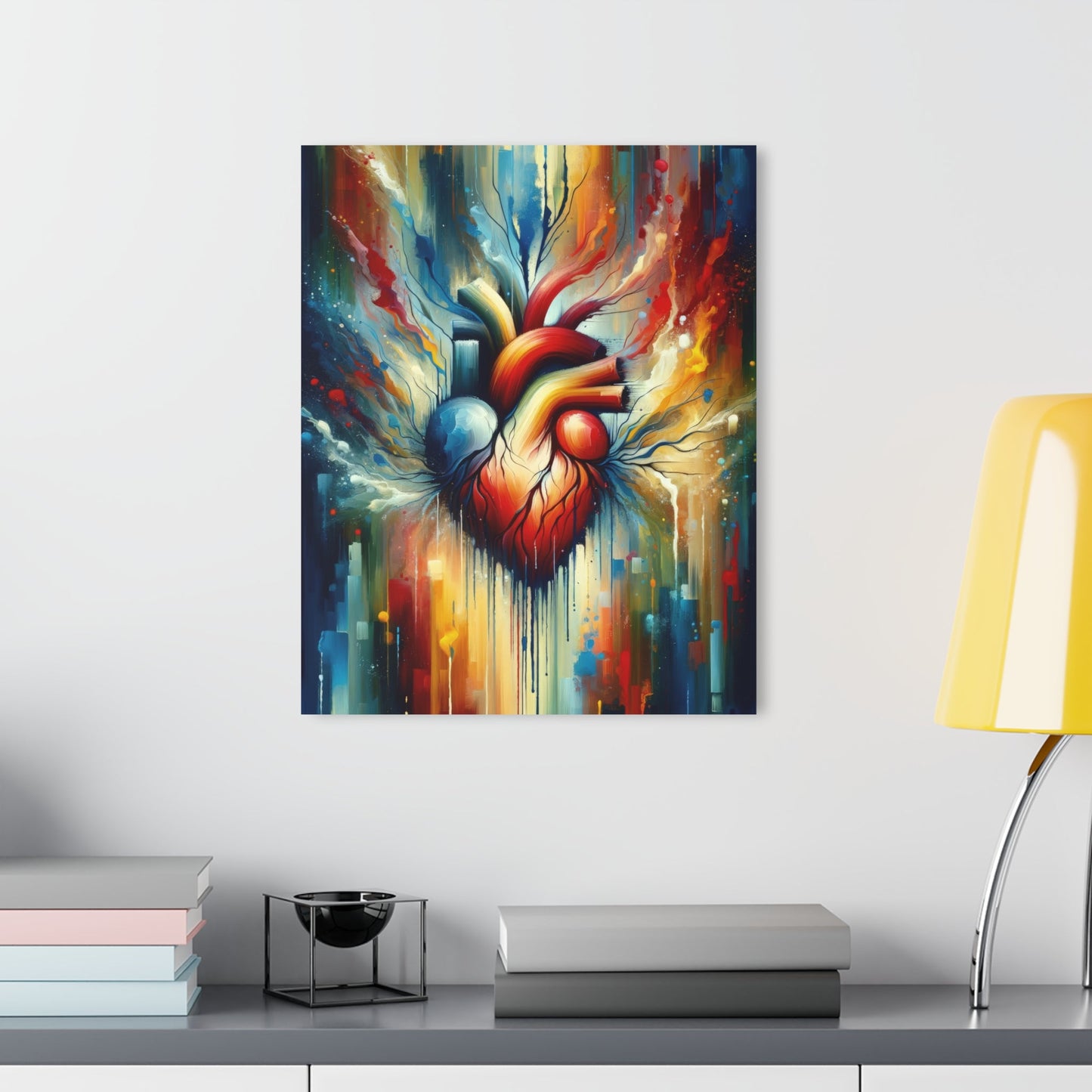 Humanity Heart Unveiled Acrylic Prints (French Cleat Hanging) - ATUH.ART
