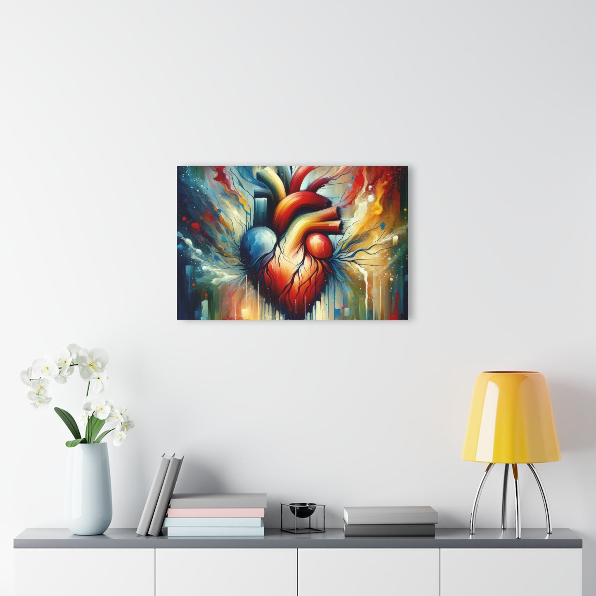 Humanity Heart Unveiled Acrylic Prints (French Cleat Hanging) - ATUH.ART