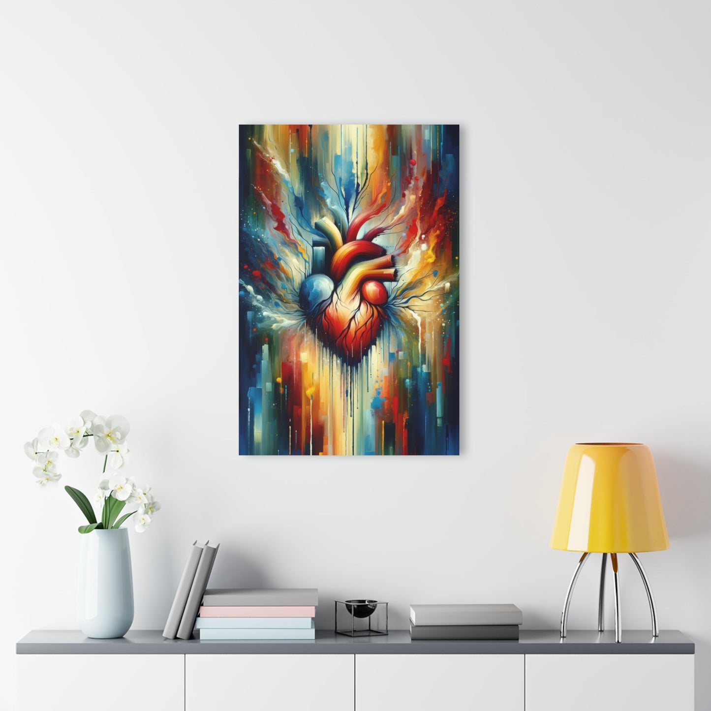 Humanity Heart Unveiled Acrylic Prints (French Cleat Hanging) - ATUH.ART