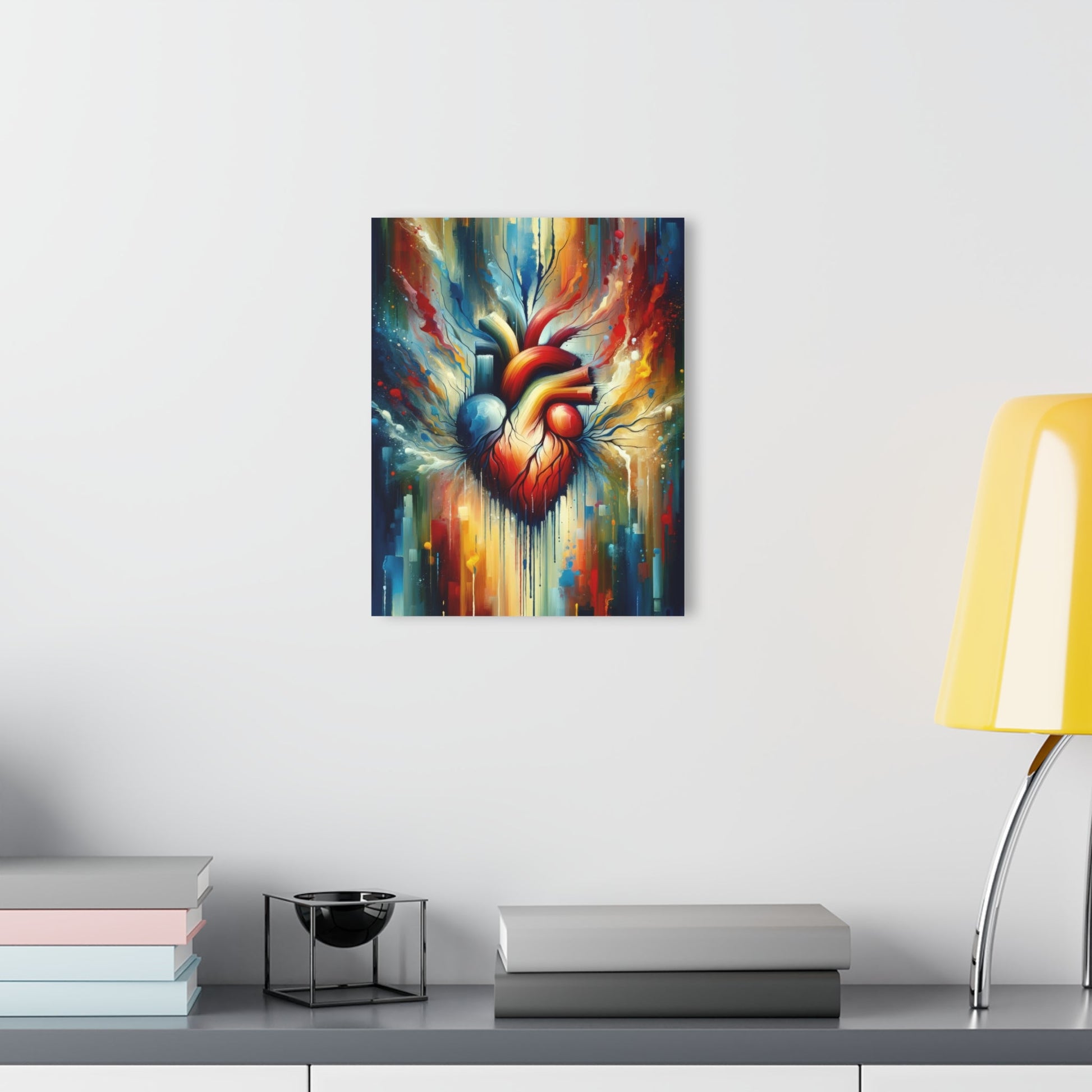 Humanity Heart Unveiled Acrylic Prints (French Cleat Hanging) - ATUH.ART