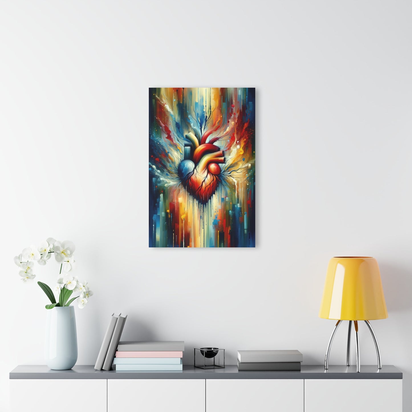 Humanity Heart Unveiled Acrylic Prints (French Cleat Hanging) - ATUH.ART
