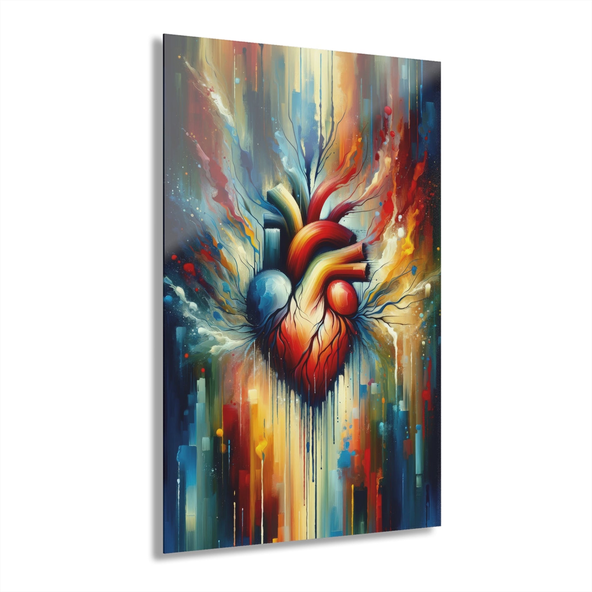 Humanity Heart Unveiled Acrylic Prints (French Cleat Hanging) - ATUH.ART