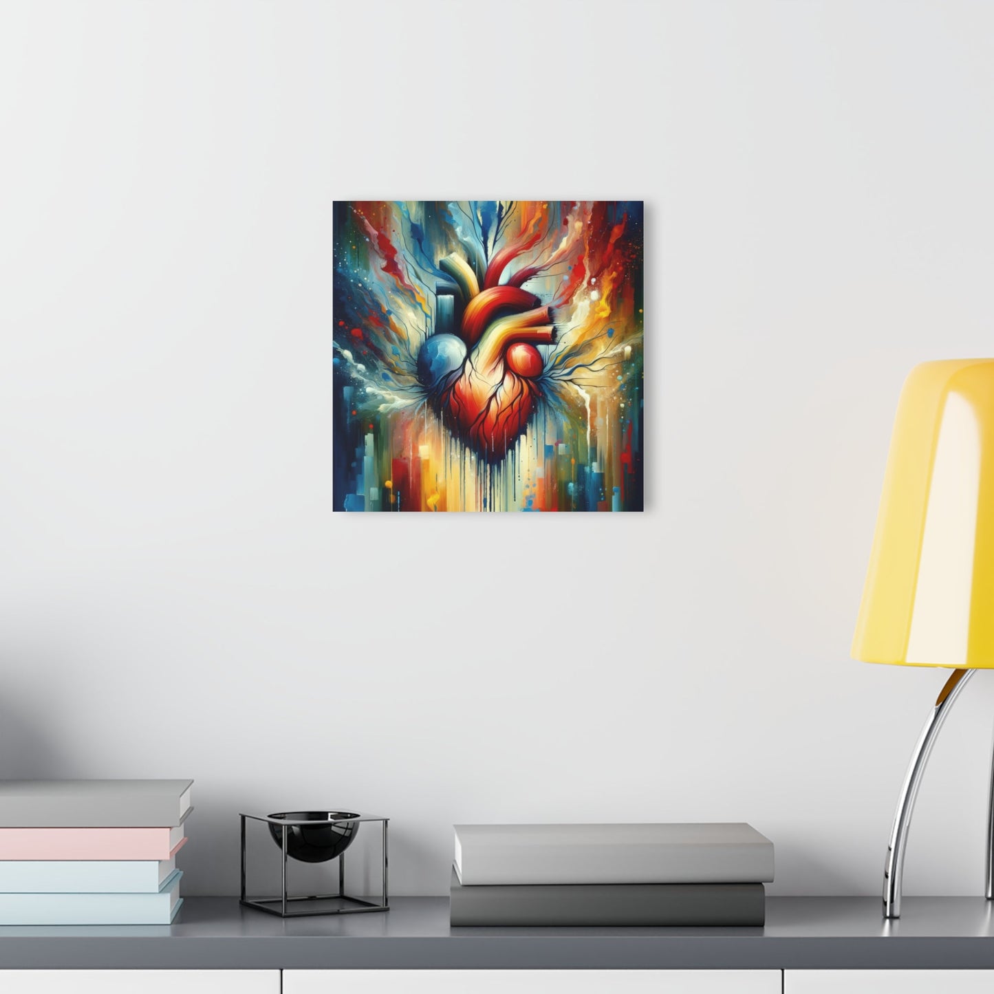 Humanity Heart Unveiled Acrylic Prints (French Cleat Hanging) - ATUH.ART