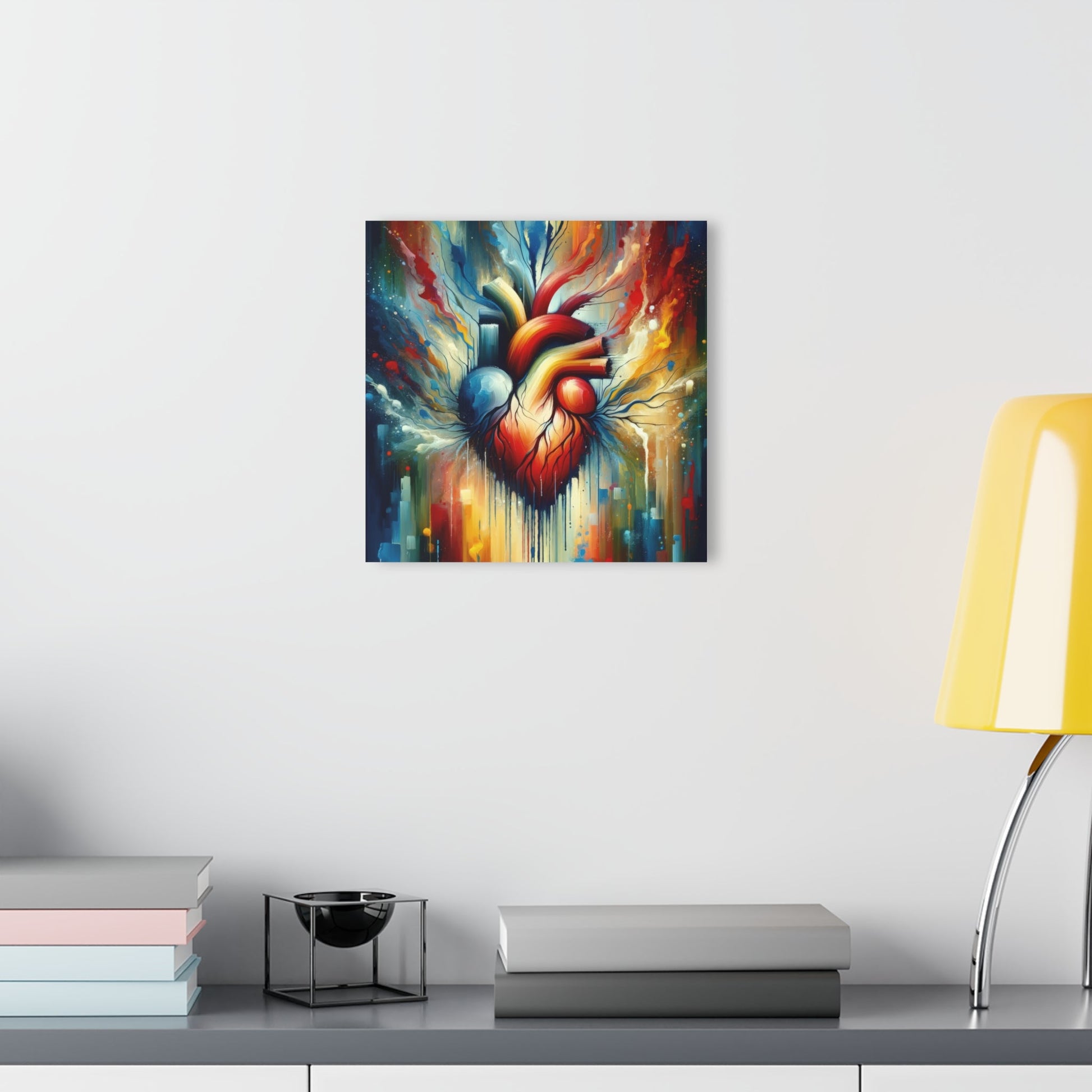 Humanity Heart Unveiled Acrylic Prints (French Cleat Hanging) - ATUH.ART