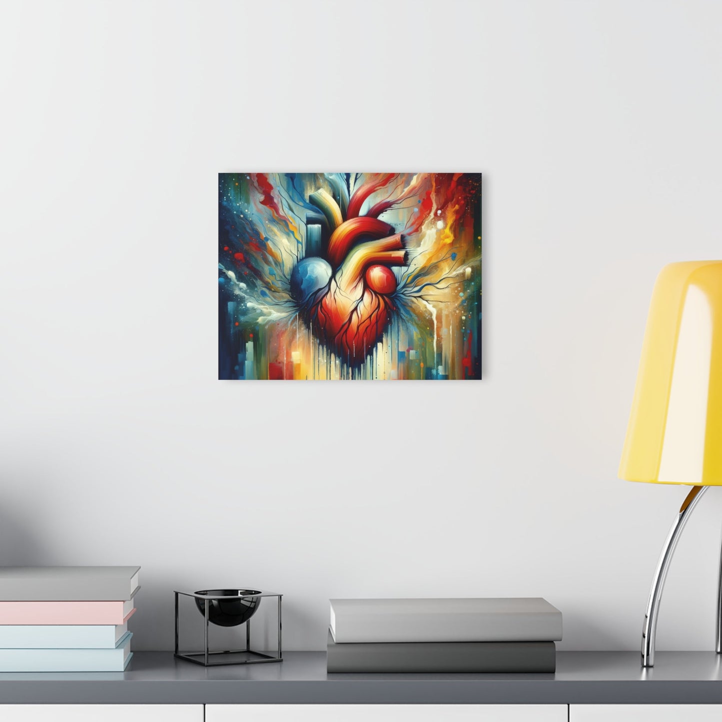Humanity Heart Unveiled Acrylic Prints (French Cleat Hanging) - ATUH.ART