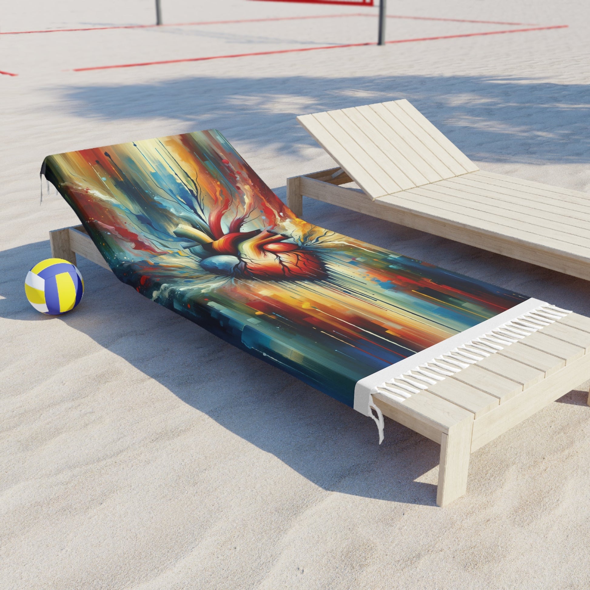Humanity Heart Unveiled Boho Beach Cloth - ATUH.ART