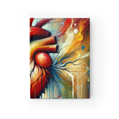 Humanity Heart Unveiled Journal - Blank - ATUH.ART