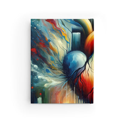 Humanity Heart Unveiled Journal - Blank - ATUH.ART