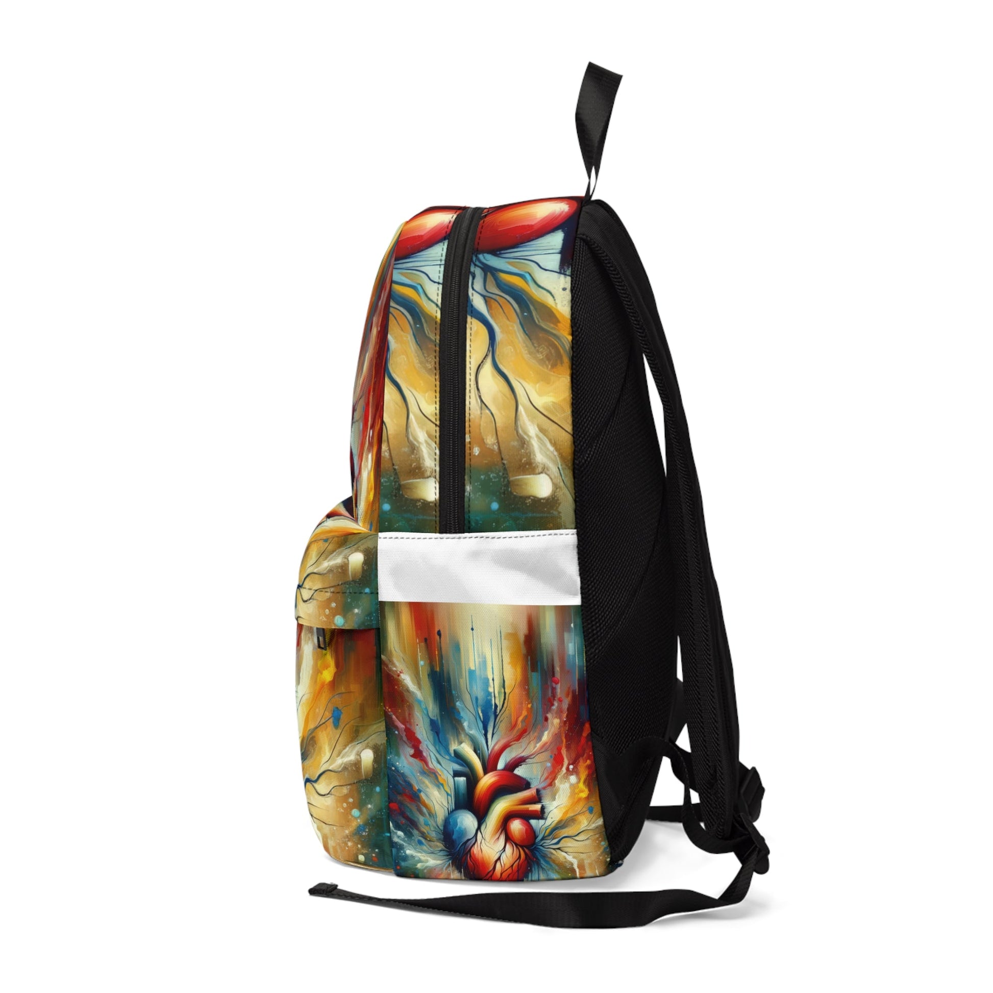 Humanity Heart Unveiled Unisex Classic Backpack - ATUH.ART