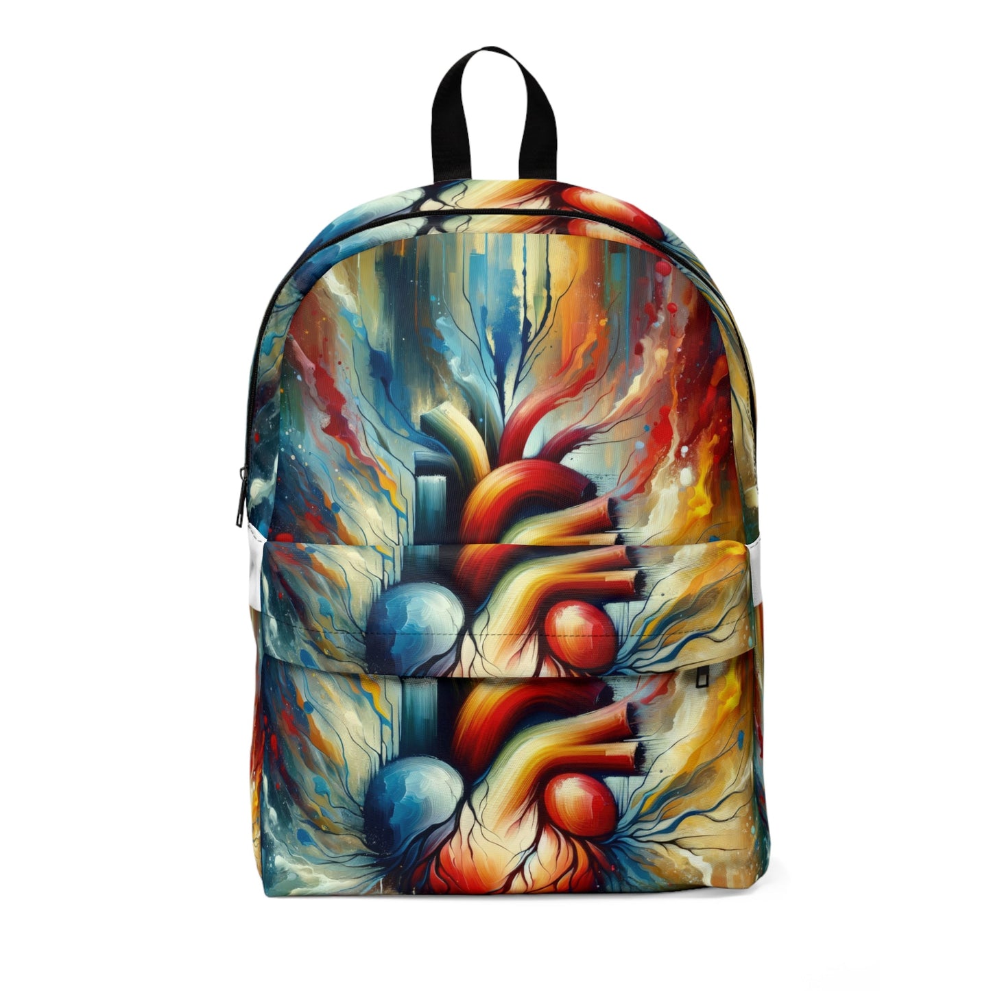 Humanity Heart Unveiled Unisex Classic Backpack - ATUH.ART
