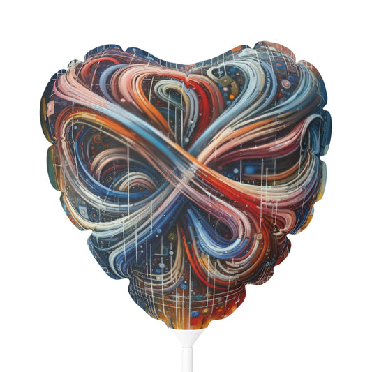 Humanity Tapestry Unification Balloon (Round and Heart-shaped), 11" - ATUH.ART