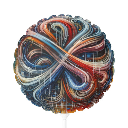 Humanity Tapestry Unification Balloon (Round and Heart-shaped), 11" - ATUH.ART
