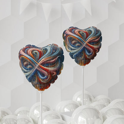 Humanity Tapestry Unification Balloon (Round and Heart-shaped), 11" - ATUH.ART