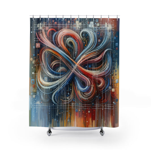 Humanity Tapestry Unification Shower Curtains - ATUH.ART