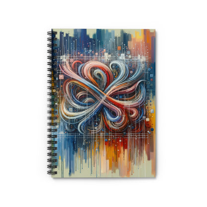 Humanity Tapestry Unification Spiral Notebook - Ruled Line - ATUH.ART