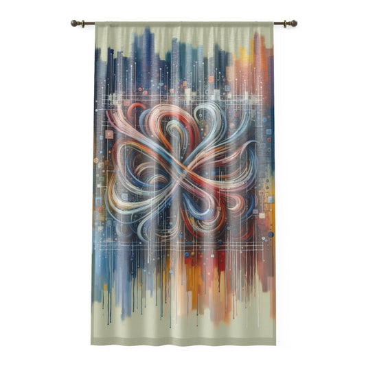 Humanity Tapestry Unification Window Curtain - ATUH.ART