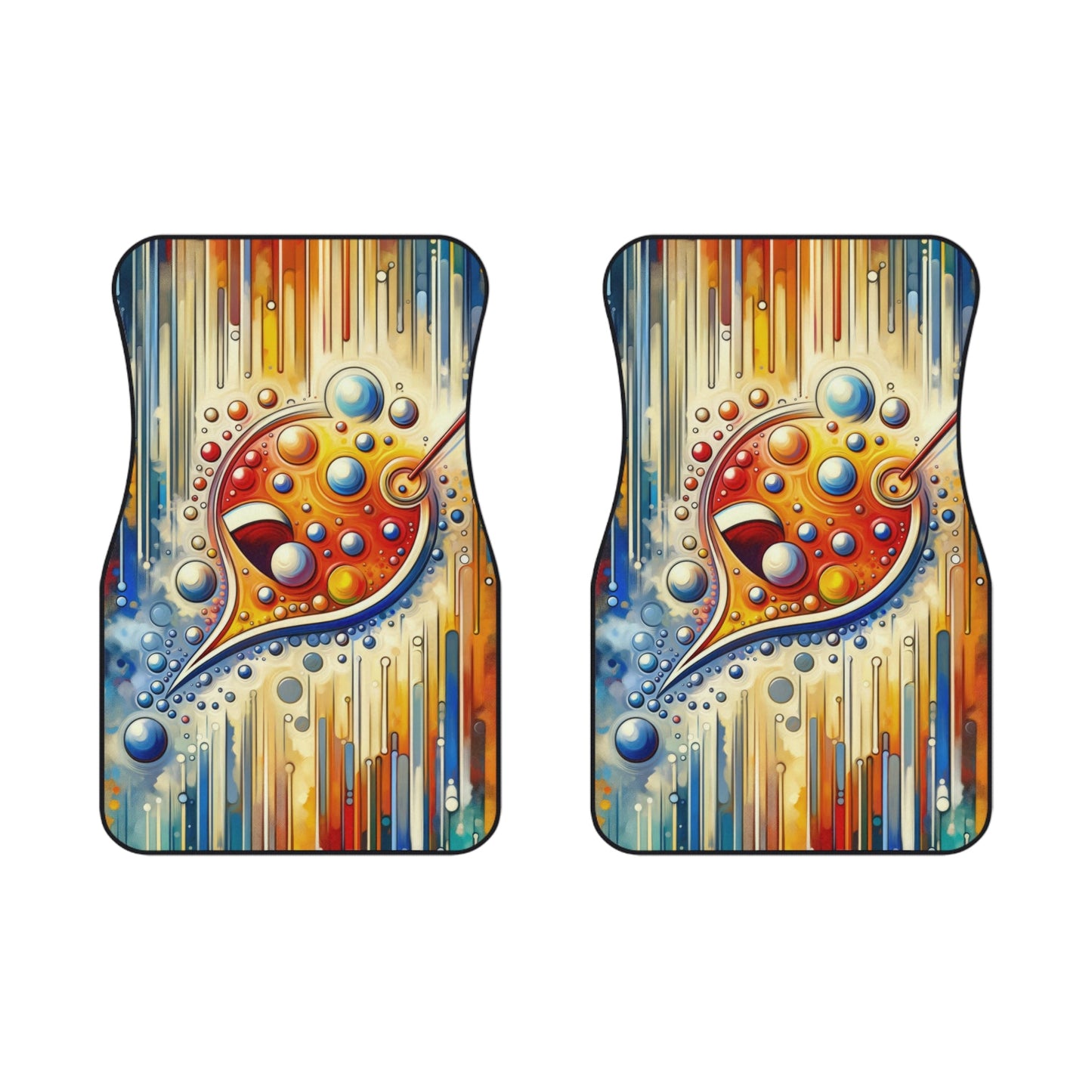 Humorous Dialogue Gateway Car Mats (2x Front) - ATUH.ART