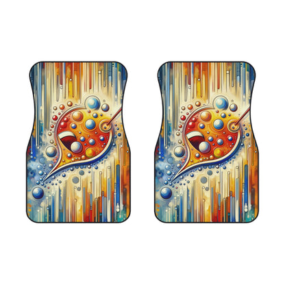 Humorous Dialogue Gateway Car Mats (2x Front) - ATUH.ART