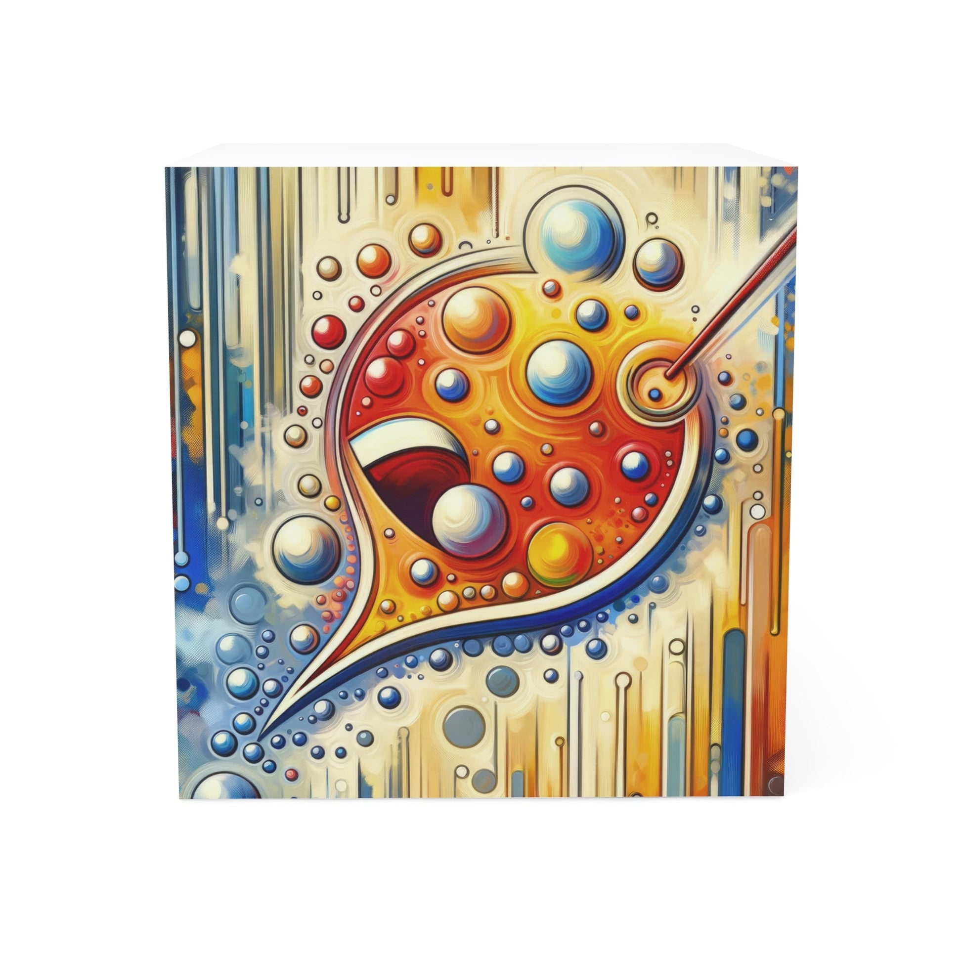 Humorous Dialogue Gateway Note Cube - ATUH.ART