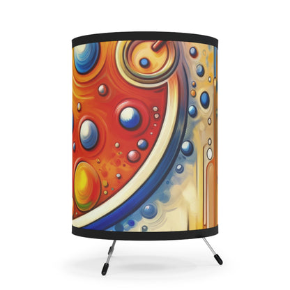 Humorous Dialogue Gateway Tripod Lamp with High-Res Printed Shade, US\CA plug - ATUH.ART