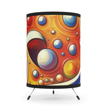 Humorous Dialogue Gateway Tripod Lamp with High-Res Printed Shade, US\CA plug - ATUH.ART