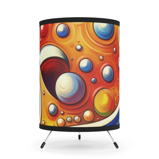 Humorous Dialogue Gateway Tripod Lamp with High-Res Printed Shade, US\CA plug - ATUH.ART