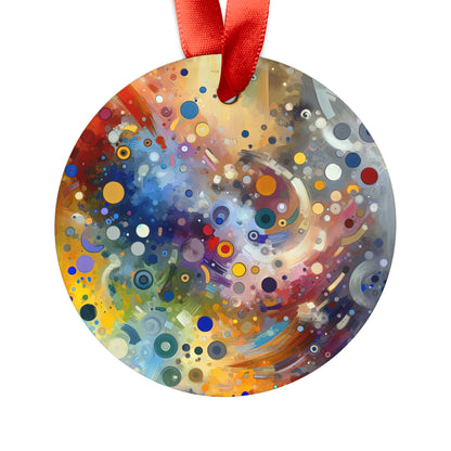 Humorous Unified Tachism Acrylic Ornament with Ribbon - ATUH.ART