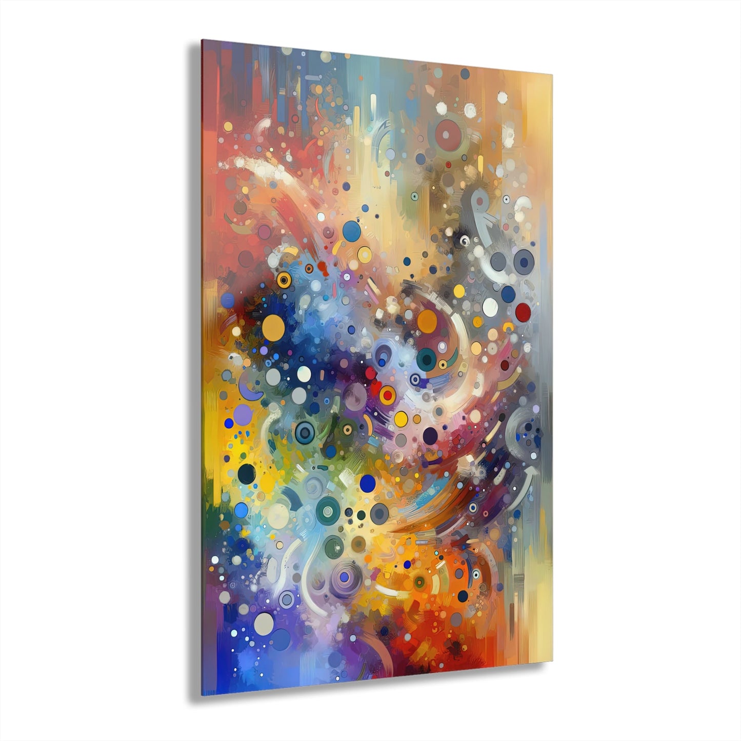 Humorous Unified Tachism Acrylic Prints (French Cleat Hanging) - ATUH.ART